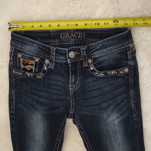 Grace Women's Blue Jeans - Picture 11 of 17